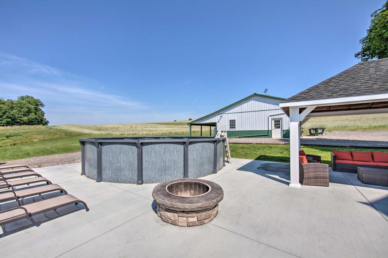 Вилла Remote Escape Halifax Farmhouse With Pool And Hot Tub New Buffalo Экстерьер фото