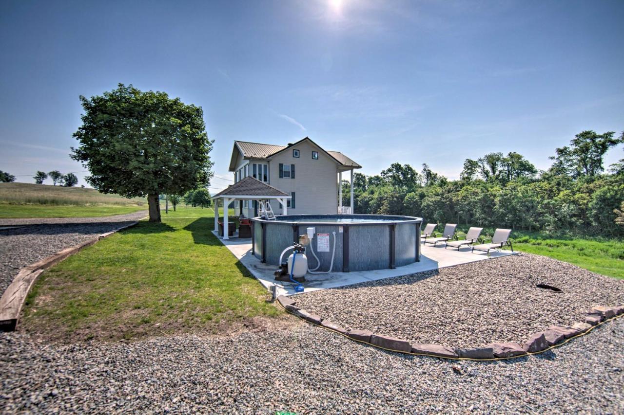 Вилла Remote Escape Halifax Farmhouse With Pool And Hot Tub New Buffalo Экстерьер фото