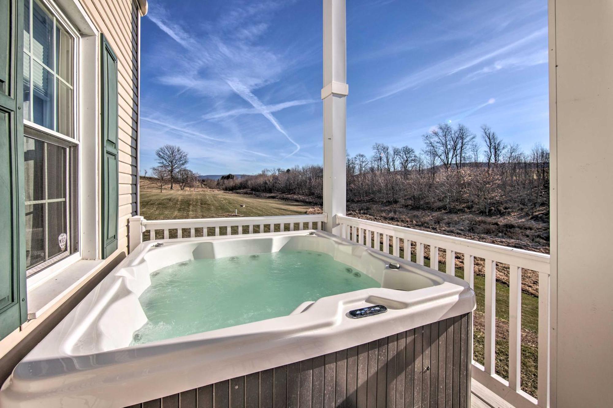 Вилла Remote Escape Halifax Farmhouse With Pool And Hot Tub New Buffalo Экстерьер фото