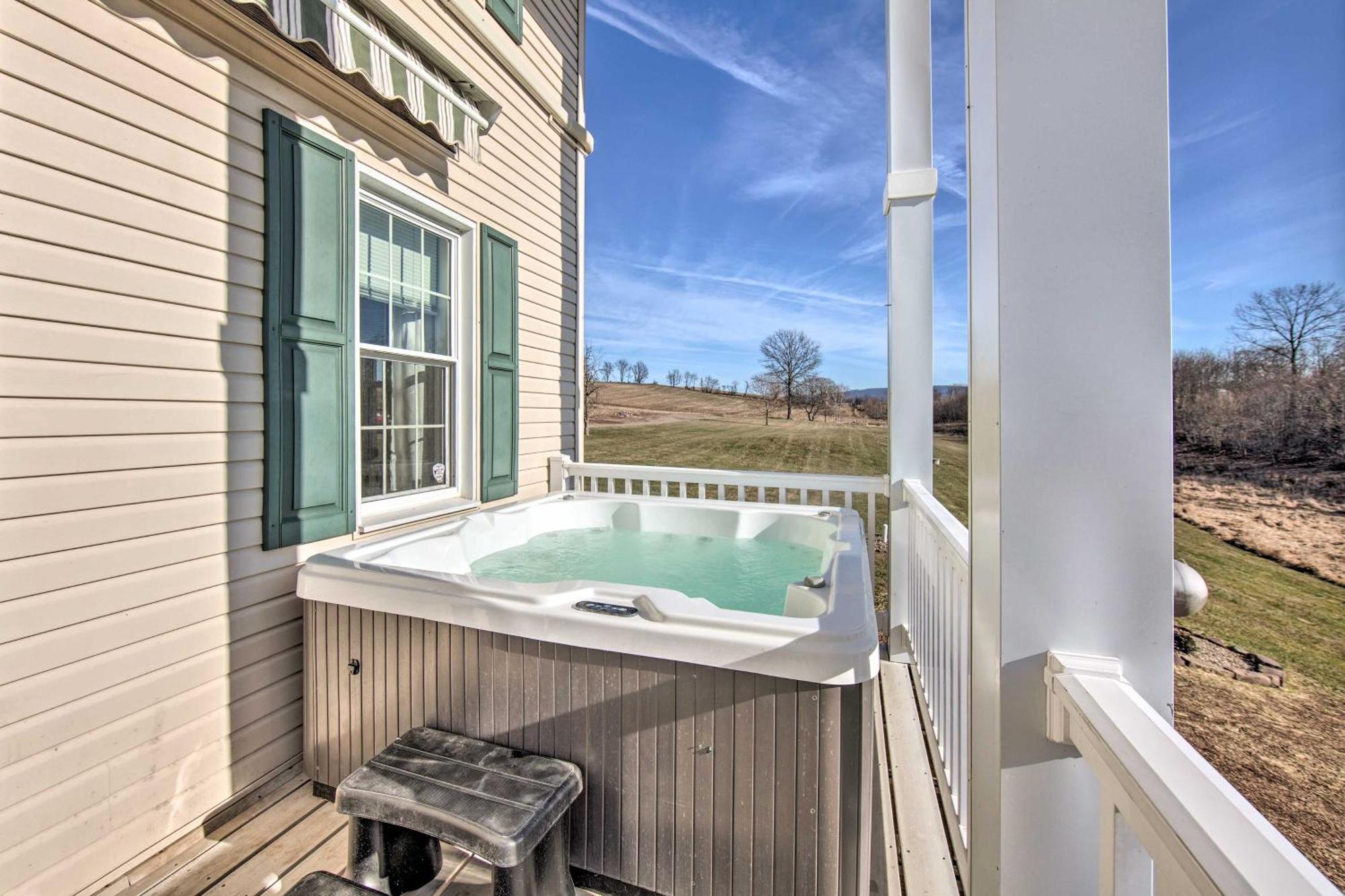 Вилла Remote Escape Halifax Farmhouse With Pool And Hot Tub New Buffalo Экстерьер фото